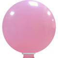 Uninflated 100 inches cattex brand standard pink latex balloons  