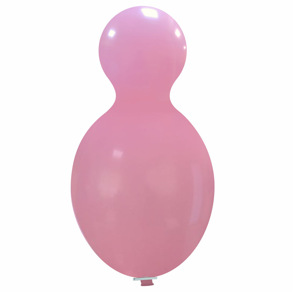 Uninflated 59 Inches Doll Cattex Brand Standard Pink Latex Balloons