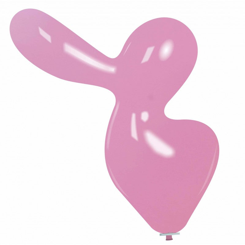 Uninflated 56 Inches Duck Cattex Brand Standard Pink Latex Balloons