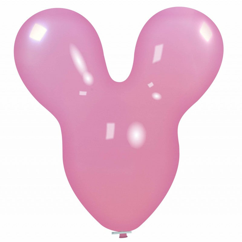 Uninflated 30 Inches Mouse Cattex Brand Standard Pink Latex Balloons