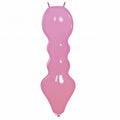 Uninflated 51 Inches Caterpillar Cattex Brand Standard Pink Latex Balloons