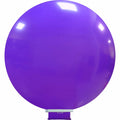 Uninflated 100 inches cattex brand standard purple latex balloons  