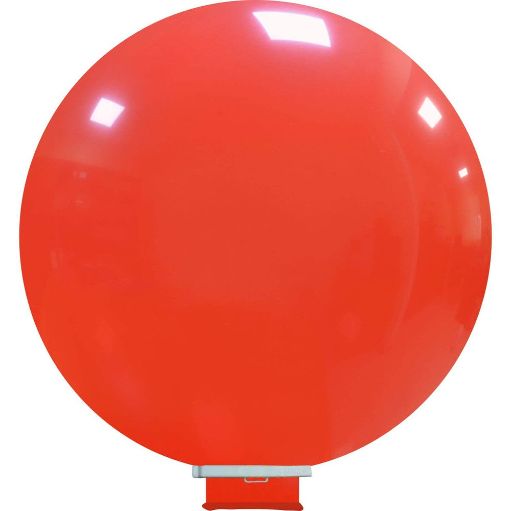 Uninflated 100 inches cattex brand standard light red latex balloons  