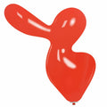 Uninflated 56 Inches Duck Cattex Brand Standard Light Red Latex Balloons