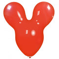 Uninflated 30 Inches Mouse Cattex Brand Standard Light Red Latex Balloons