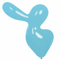 Uninflated 56 Inches Duck Cattex Brand Standard Sky Blue Latex Balloons