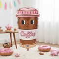 Coffee To Go Cup Foil Balloon - Second Image