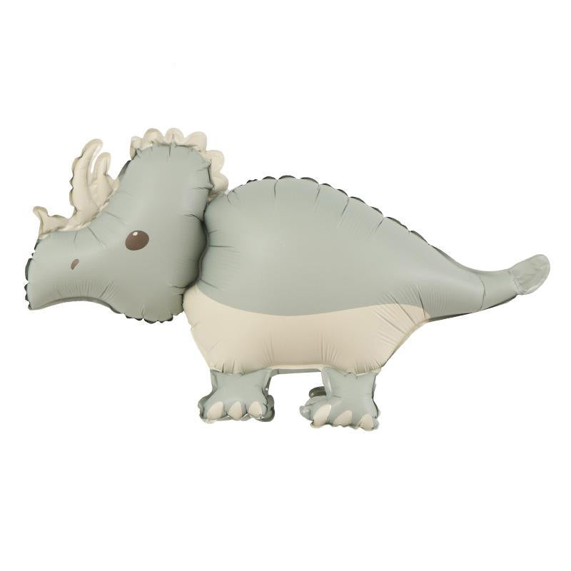 Uninflated 26 Inches Matte Triceratops Foil Balloon Manufacturered By Colour Wheel