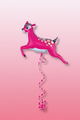 Gazelle Fuchsia Balloon