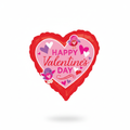 Happy Valentine's Day Birds Balloon