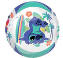 Flat Uninflated 16" Lilo and Stitch Orbz Foil Balloon Manufactured By Anagram Amscan Leader in Foil Balloons/MD