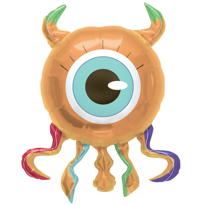 38" Foil Balloon Eyeball Monster