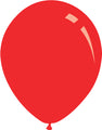18" Standard Red Decomex Latex Balloons (25 Per Bag)