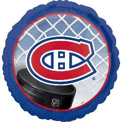 18" Montreal Canadiens NHL Hockey Mylar Balloon