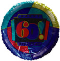 18" Happy 60th Birthday Balloon