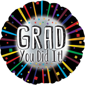 17 inch grad you did it balloon 114112