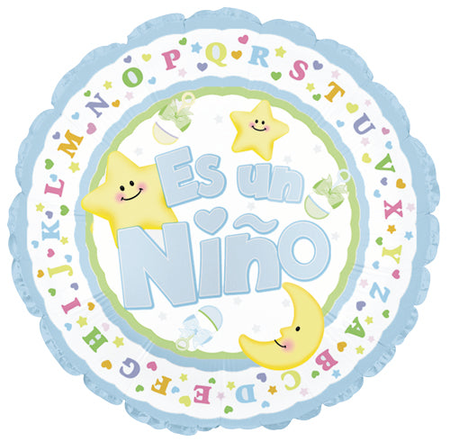 18" Es Un Nino Baby Balloon (Spanish)
