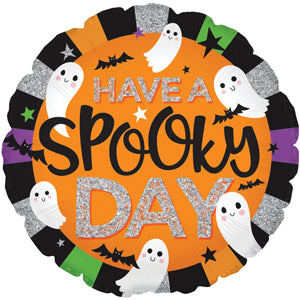 17" Have a Spooky Day Halloween Foil Balloon