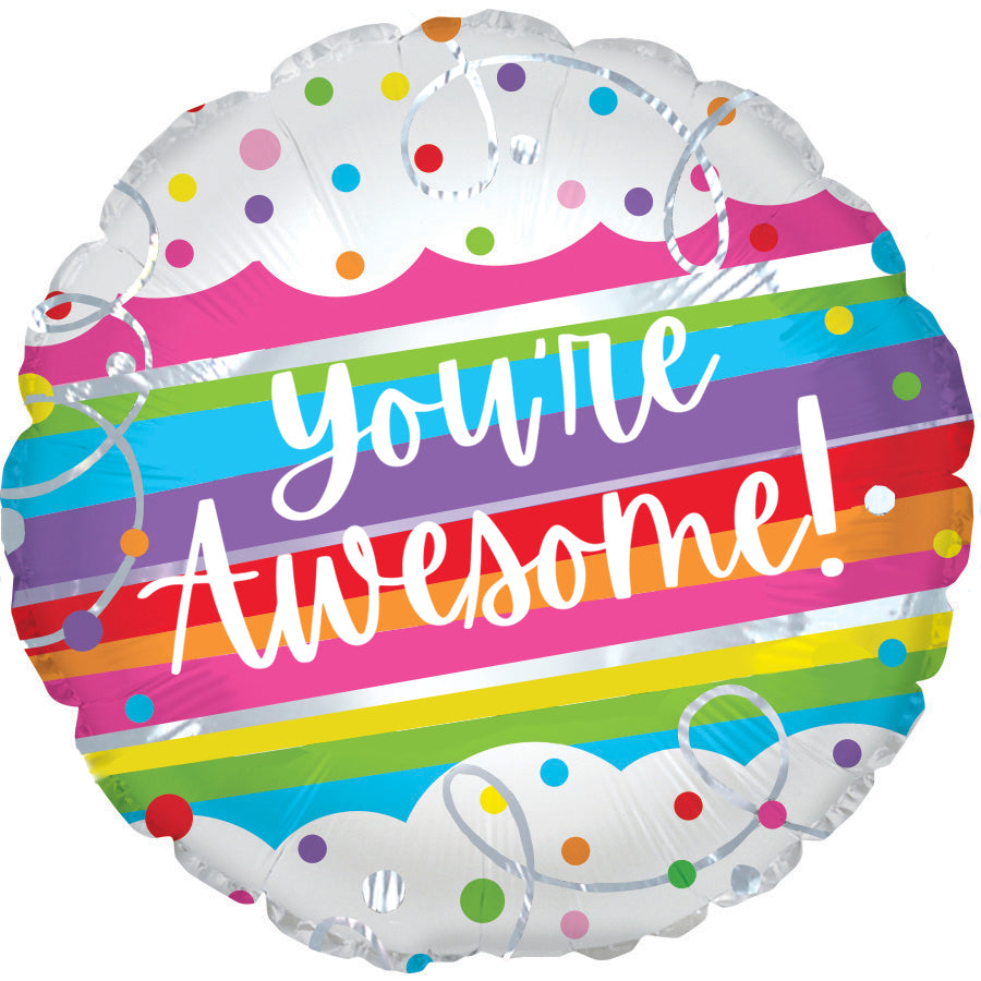 17" You're Awesome Foil Balloon