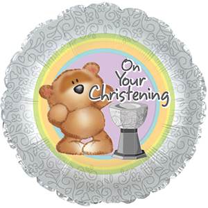 17" On Your Christening foil Balloon