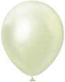 18" Kalisan Latex Balloons Mirror Green Gold (25 Per Bag)