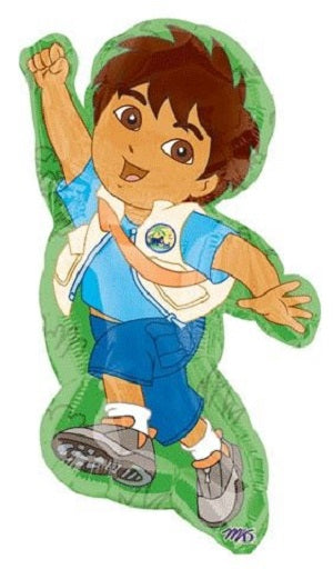 (Airfill Only) Go Diego Go Balloon Character
