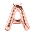 16" Northstar Brand Airfill Only Letter A - Rose Gold Letter Foil Balloon