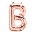 16" Northstar Brand Airfill Only Letter B - Rose Gold Letter Foil Balloon