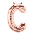 16" Northstar Brand Airfill Only Letter C - Rose Gold Letter Foil Balloon