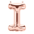 16" Northstar Brand Airfill Only Letter I - Rose Gold Letter Foil Balloon