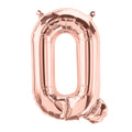 16" Northstar Brand Airfill Only Letter Q - Rose Gold Letter Foil Balloon