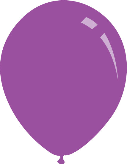 12" Standard Lavender Decomex Latex Balloons (100 Per Bag)