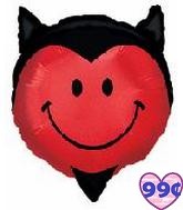 23" Smiling Devil Shape Jumbo Balloon