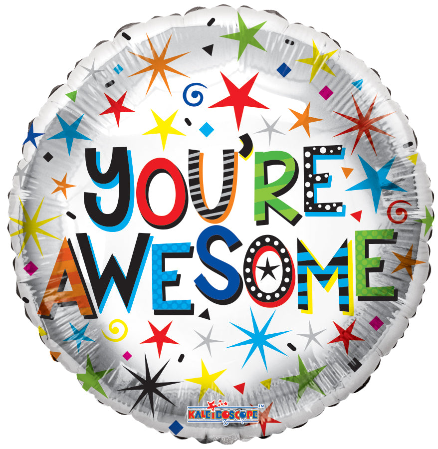 18" You're Awesome Foil Balloon