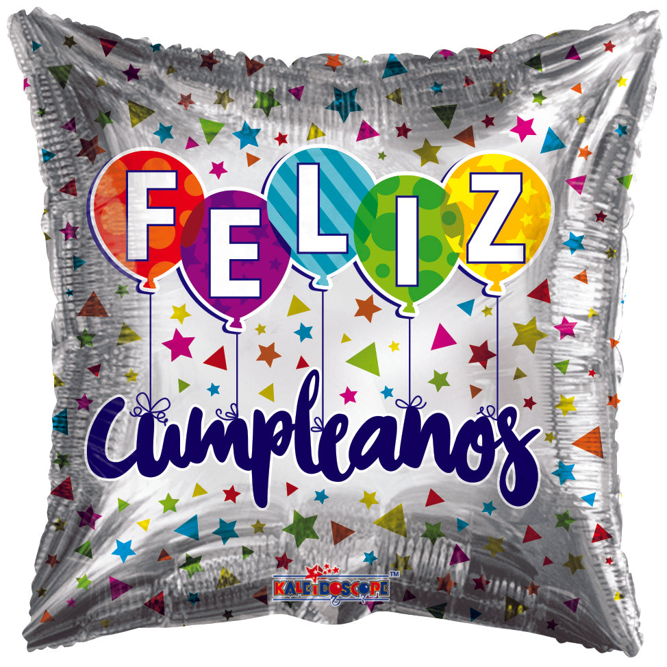 18" Feliz Cumple Balloon Foil Balloon (Spanish)