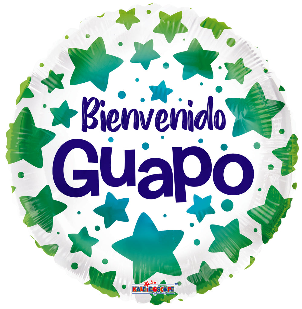 18" Bienvenido Guapo Foil Balloon (Spanish)