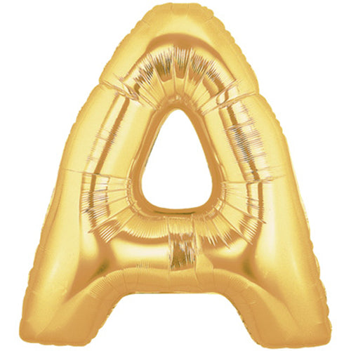 40" Megaloon Large Letter Balloon A Gold