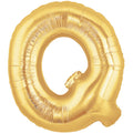 40" Megaloon Large Letter Balloon Q Gold