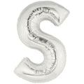 40" Megaloon Large Letter Balloon S Silver