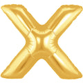 40" Megaloon Large Letter Balloon X Gold