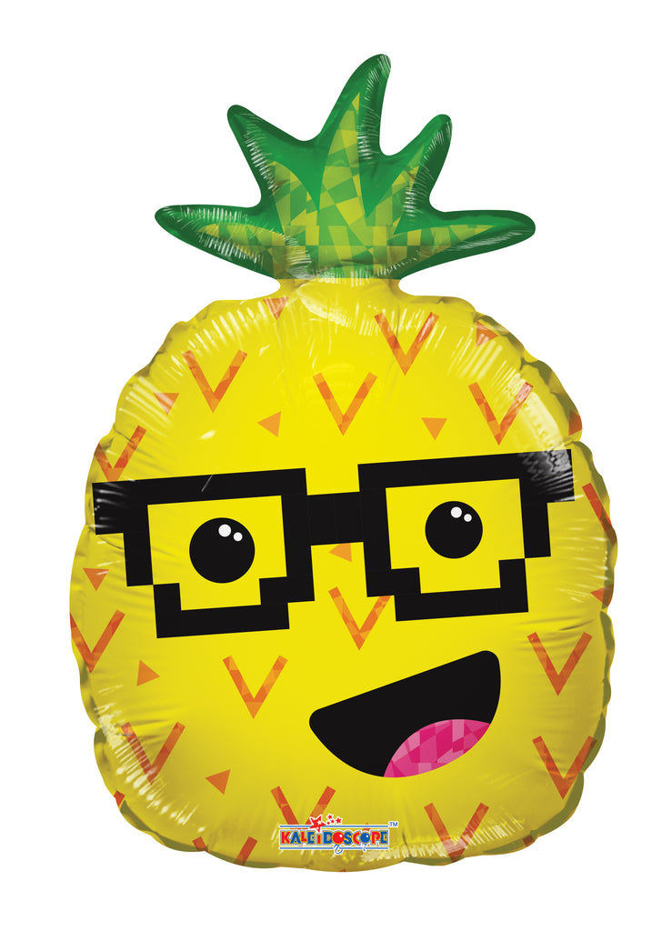12" Airfill Only Pineapple Shape Foil Balloon