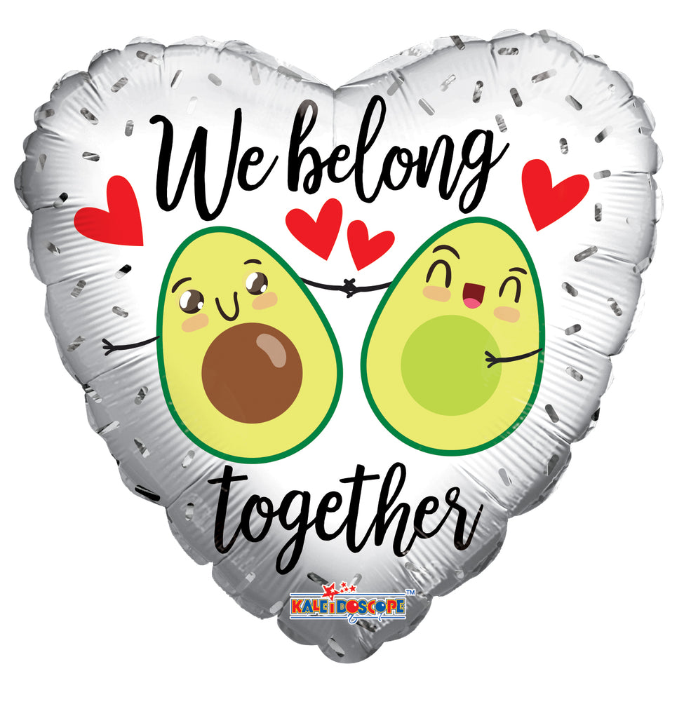 18" We Belong Together Foil Balloon