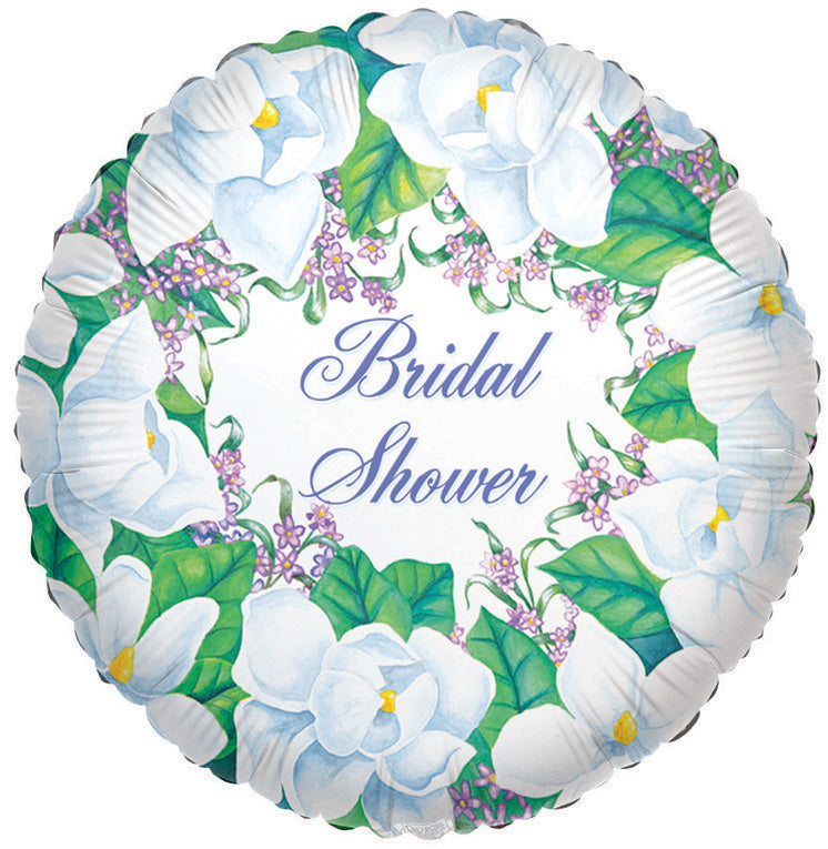 9" Airfill Only Magnolia Bridal Shower Balloon