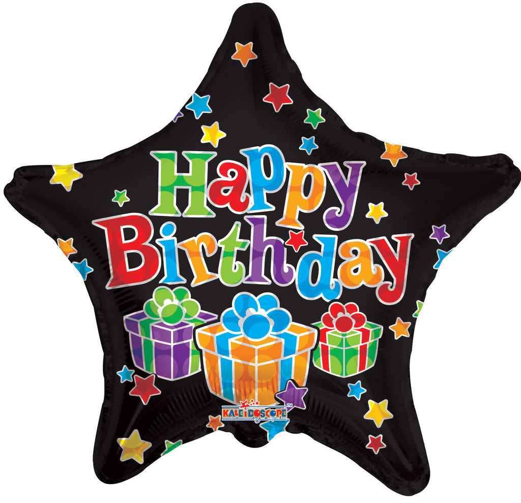 18" Birthday Presents Mylar Balloon