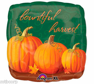 18" Autumn Bountiful Harvest Balloon