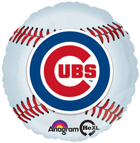 18" MLB Chicago Cubs Baseball Balloon