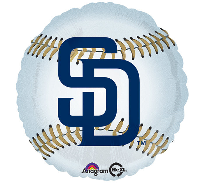 18" MLB San Diego Padres Baseball Balloon
