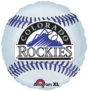 18" MLB Colorado Rockies Baseball Balloon