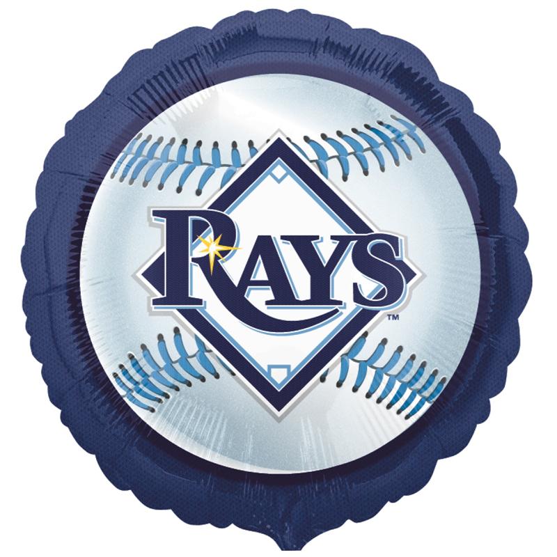 18" MLB Tampa Bay Rays Baseball Balloon