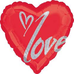 31" Jumbo I Love You Perfect Love Balloon